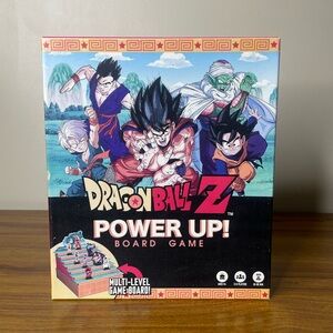 Dragon Ball Z Brand Power Up Complete Board Game Multi Level Board